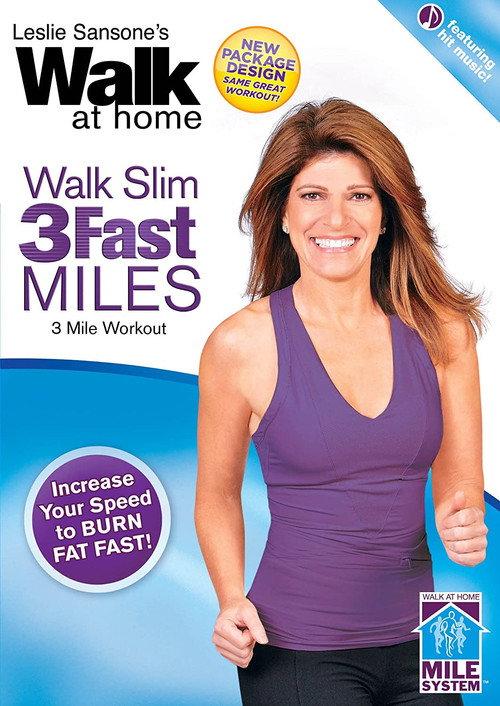 Leslie Sansone: Walk Slim 3 Fast Miles 2010 official movie poster