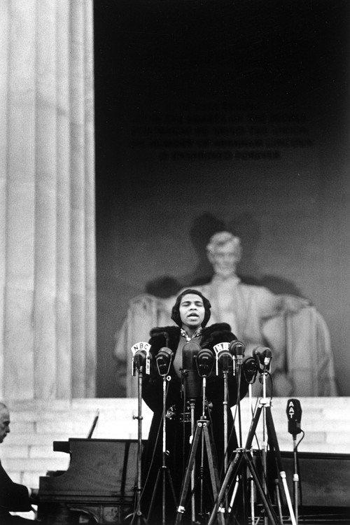 Marian Anderson: The Lincoln Memorial Concert 1939 official movie poster