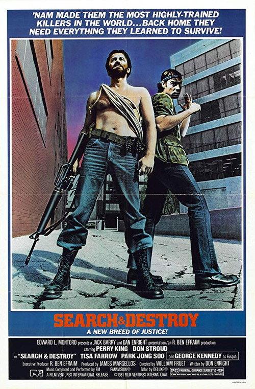Search and Destroy 1979 official movie poster