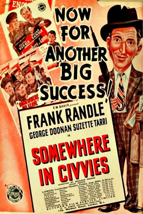 Somewhere in Civvies 1943 official movie poster