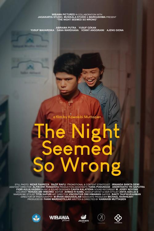 The Night Seemed So Wrong 2023 official movie poster