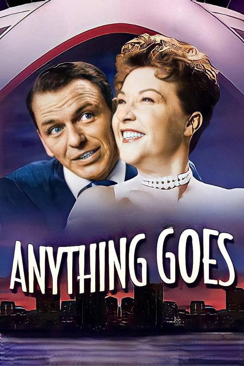 Anything Goes 1954 official movie poster