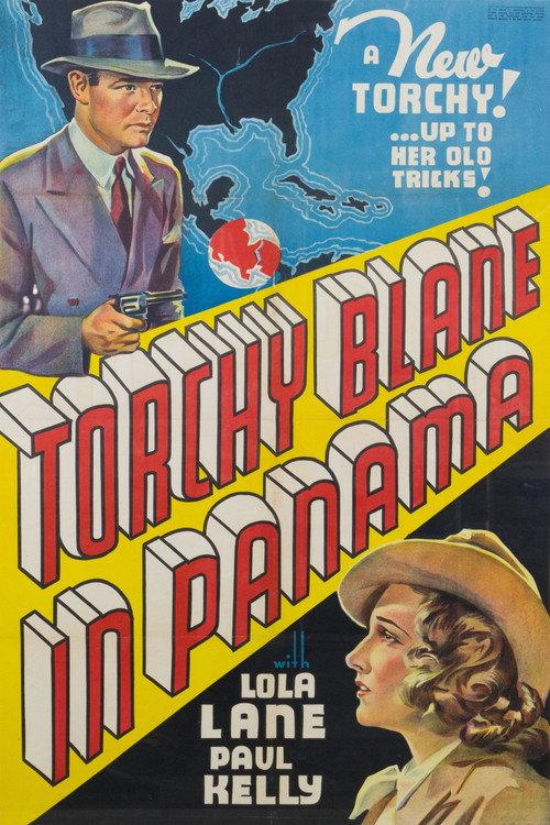 Torchy Blane in Panama 1938 official movie poster