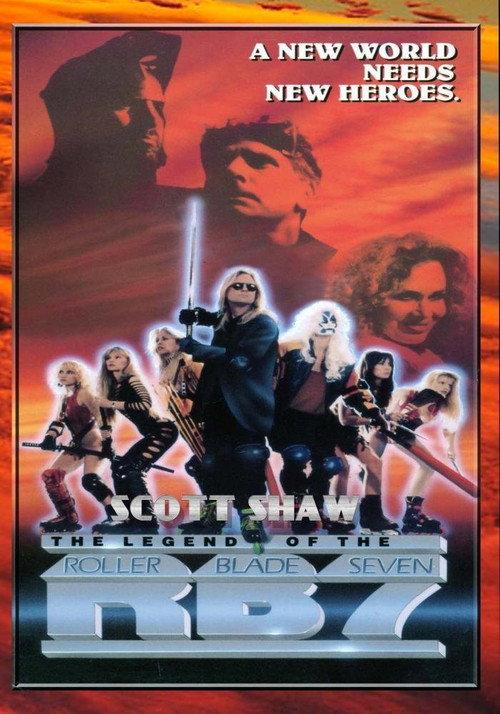 Legend of The Roller Blade Seven 1993 official movie poster