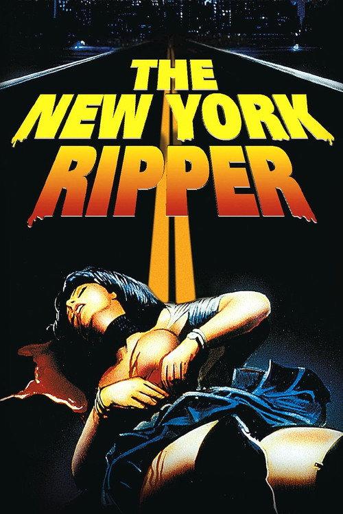 The New York Ripper 1982 official movie poster