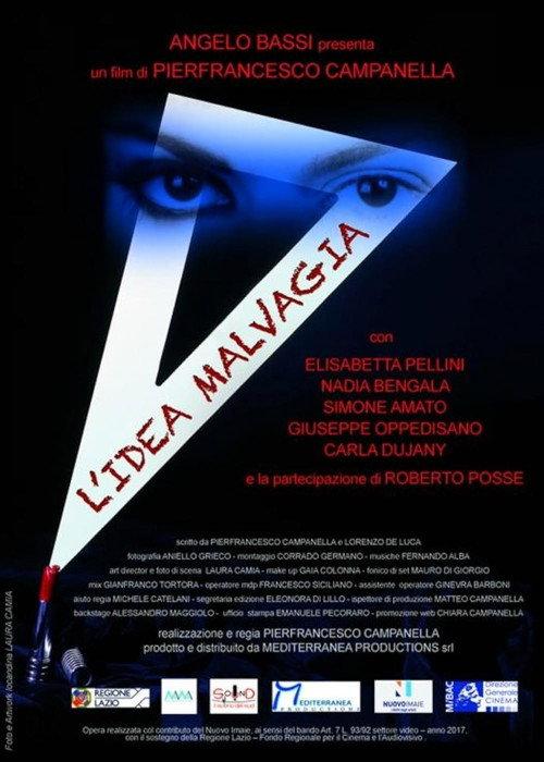 L'idea malvagia 2018 official movie poster
