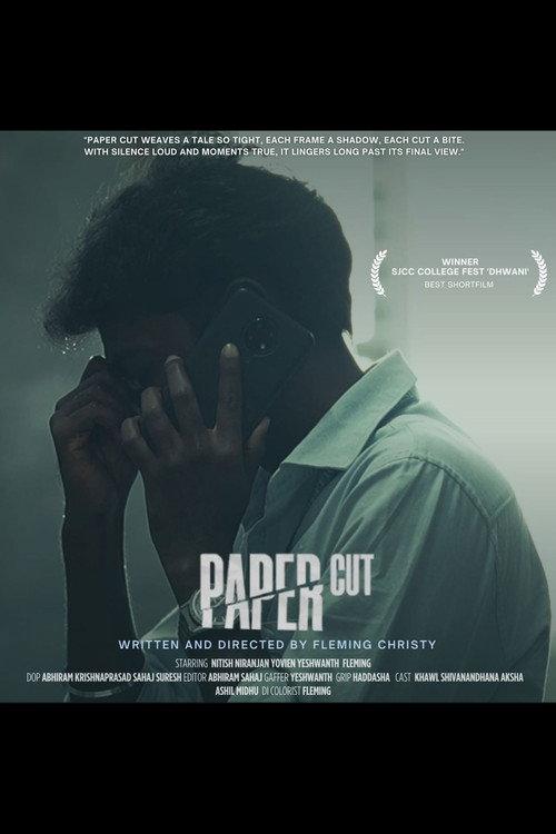 PAPER CUT 2025 official movie poster