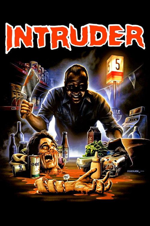 Intruder 1989 official movie poster