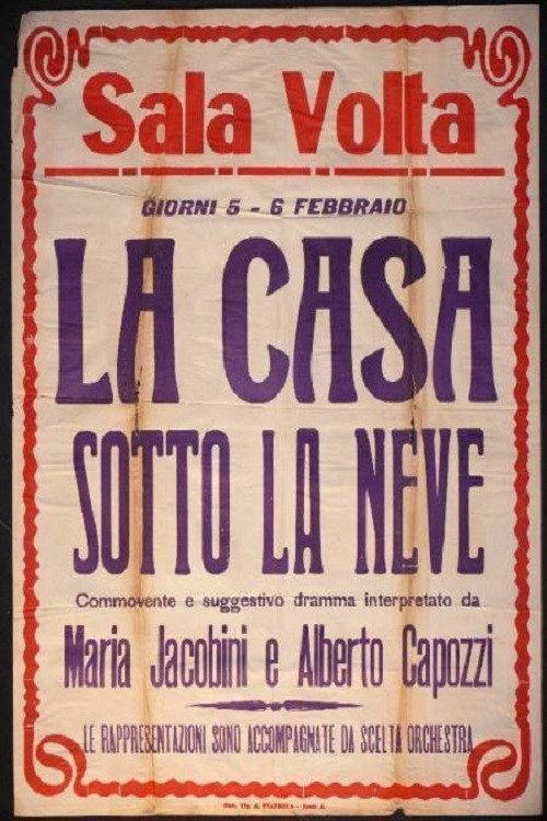 La Casa Sotto la Neve 1922 official movie poster