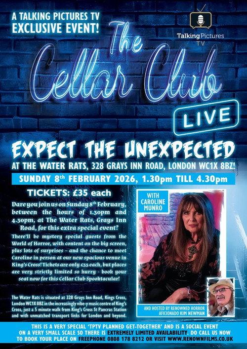 Cellar Club Live 2026 official movie poster