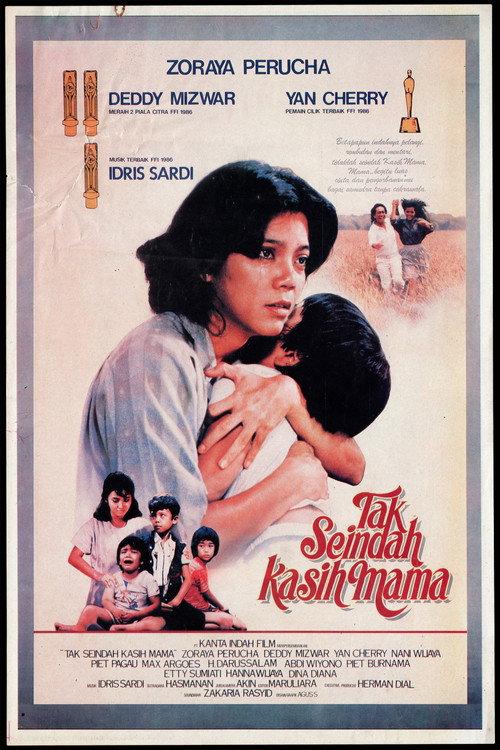 Not as Beautiful as a Mother's Love 1986 official movie poster
