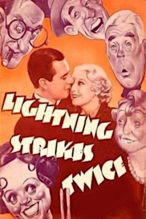Lightning Strikes Twice 1934 official movie poster