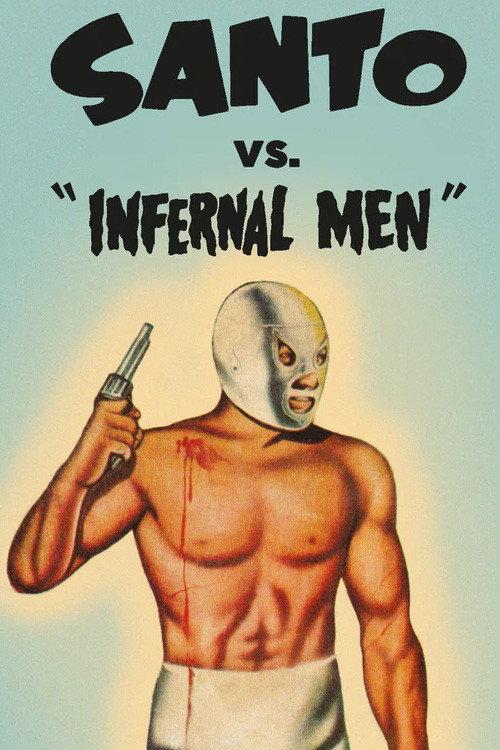 Santo vs. Infernal Men 1961 official movie poster