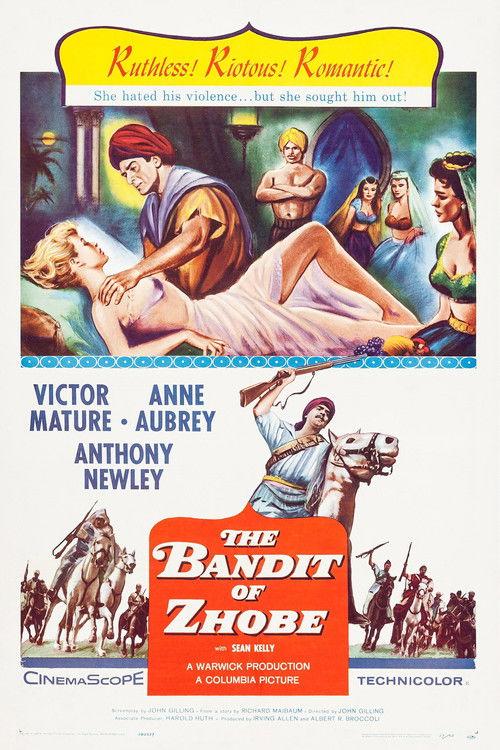 The Bandit Of Zhobe 1959 official movie poster