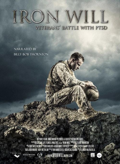 IRON WILL: Veterans Battle with PTSD 2016 official movie poster