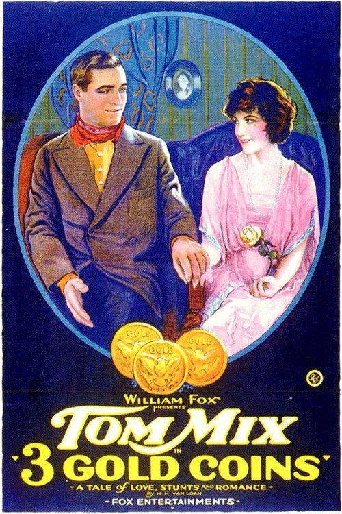 3 Gold Coins 1920 official movie poster