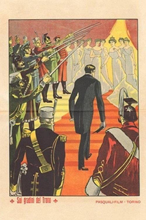 On the Steps of the Throne 1912 official movie poster