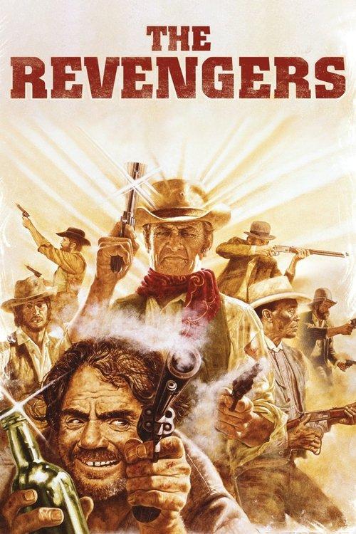 The Revengers 1972 official movie poster