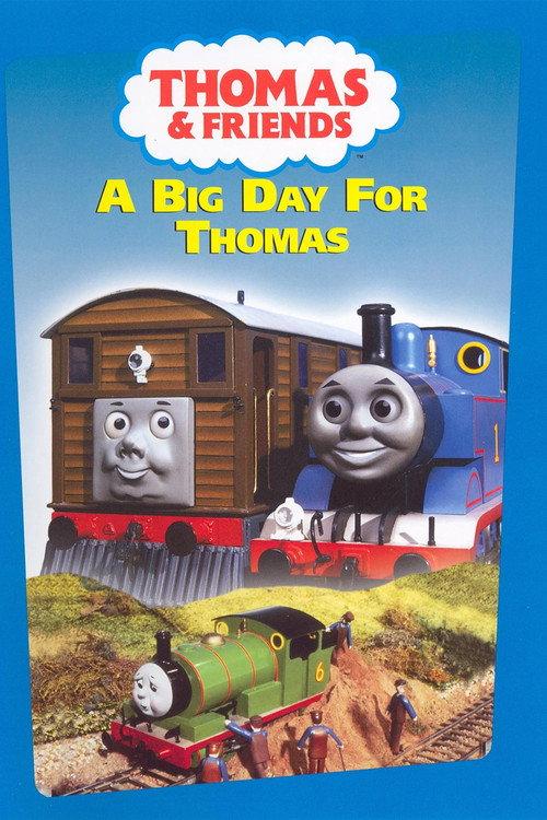 Thomas & Friends: A Big Day for Thomas 1998 official movie poster
