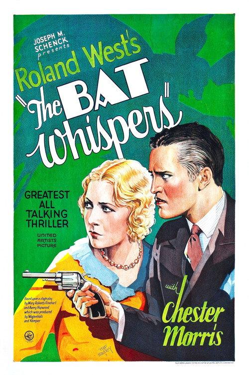 The Bat Whispers 1930 official movie poster
