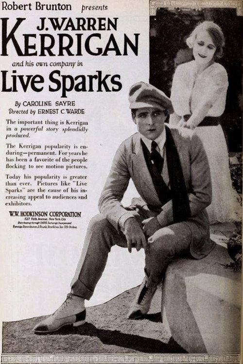 Live Sparks 1920 official movie poster