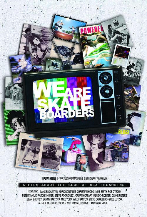 We Are Skateboarders 2012 official movie poster