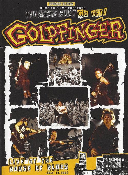 Goldfinger: Live at the House of Blues 2004 official movie poster