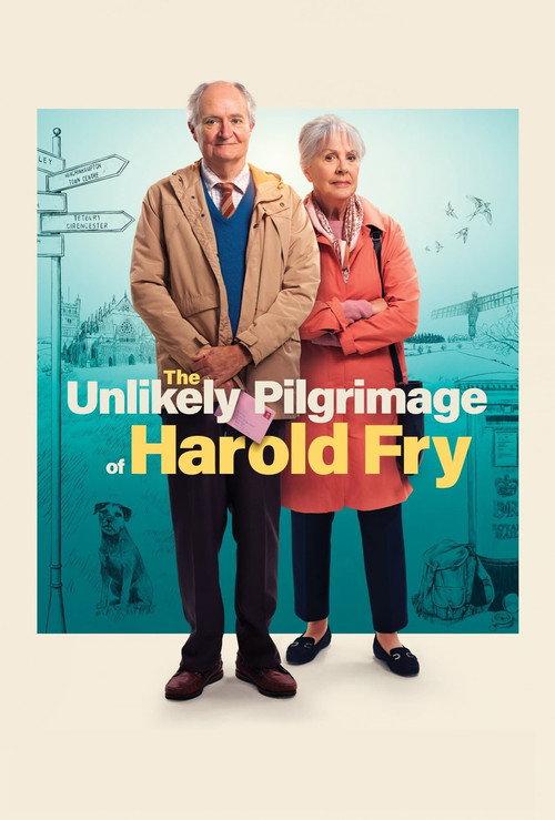 The Unlikely Pilgrimage of Harold Fry 2023 official movie poster