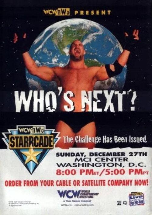 WCW Starrcade 1998 1998 official movie poster