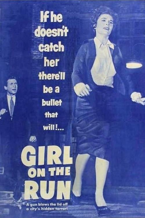 Girl on the Run 1958 official movie poster