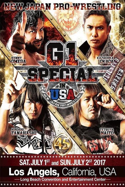 NJPW G1 Special in USA 2017 - Night 1 2017 official movie poster