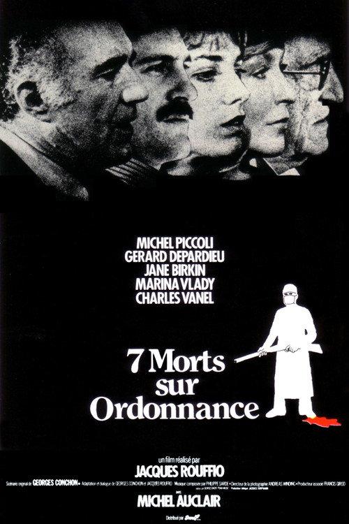 Seven Deaths by Prescription 1975 official movie poster