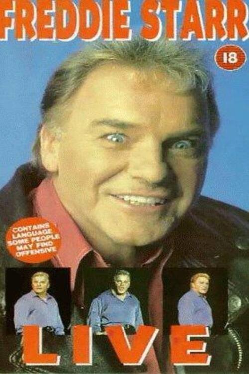 Freddie Starr Live 1993 official movie poster