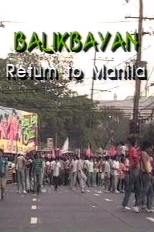 Balikbayan: Return to Manila 1988 official movie poster