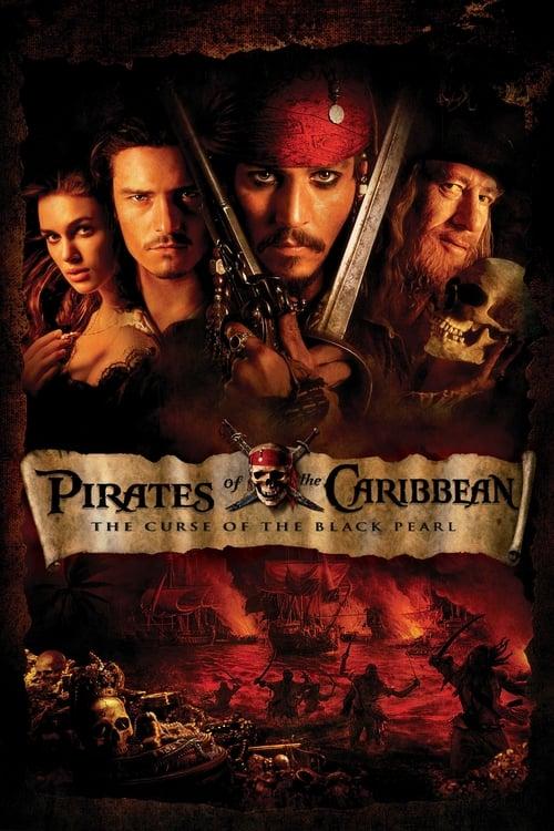 Pirates of the Caribbean: The Curse of the Black Pearl 2003 official movie poster