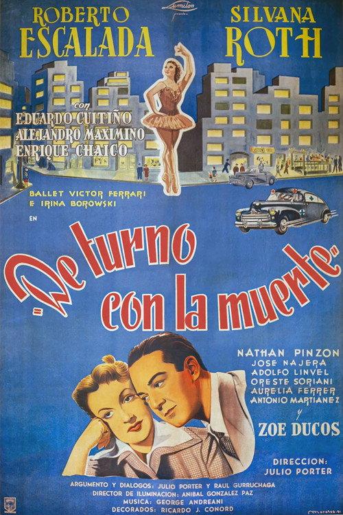 De turno con la muerte 1951 official movie poster
