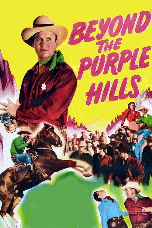 Beyond the Purple Hills 1950 official movie poster