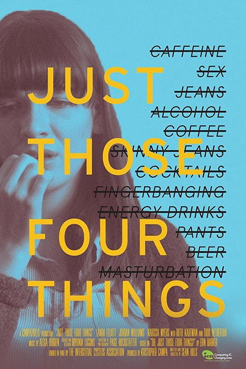 Just Those Four Things 2017 official movie poster