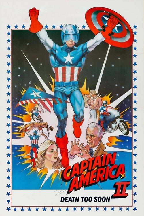 Captain America II: Death Too Soon 1979 official movie poster