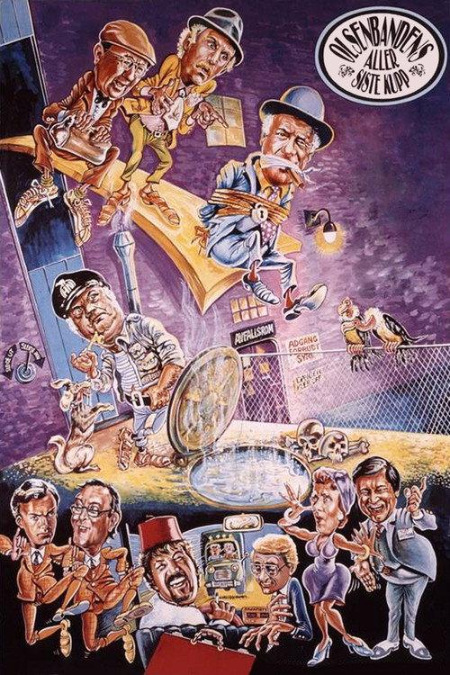 The Olsen Gang's Very Last Coup 1982 official movie poster