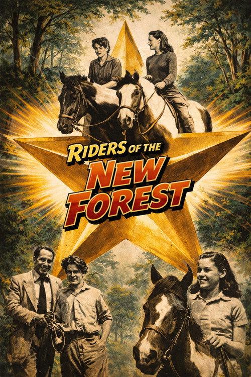 Riders of the New Forest 1948 official movie poster