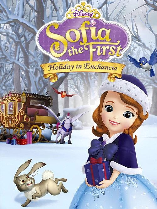 Sofia the First: Holiday in Enchancia 2014 official movie poster