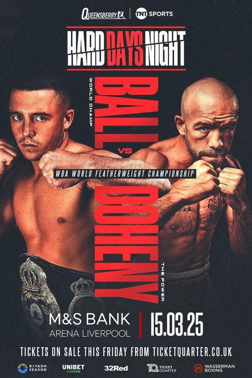 Nick Ball vs. TJ Doheny 2025 official movie poster