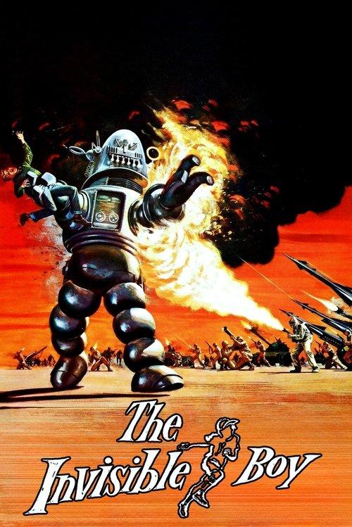 The Invisible Boy 1957 official movie poster