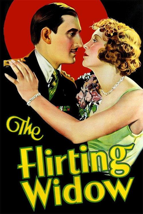 The Flirting Widow 1930 official movie poster