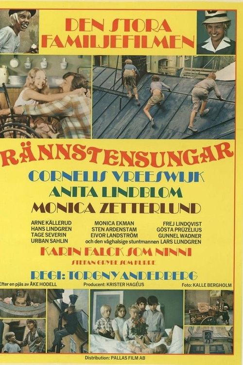 Guttersnipes 1974 official movie poster