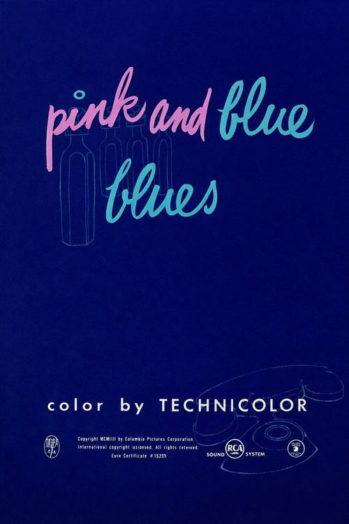 Pink and Blue Blues 1952 official movie poster