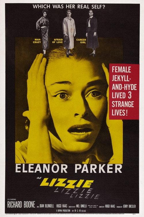 Lizzie 1957 official movie poster