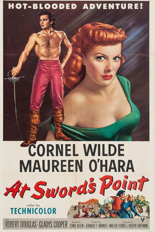 At Sword's Point 1952 official movie poster