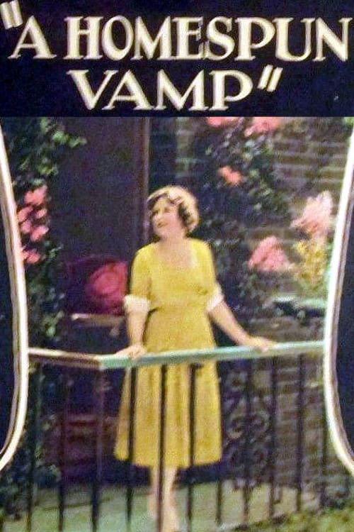 A Homespun Vamp 1922 official movie poster
